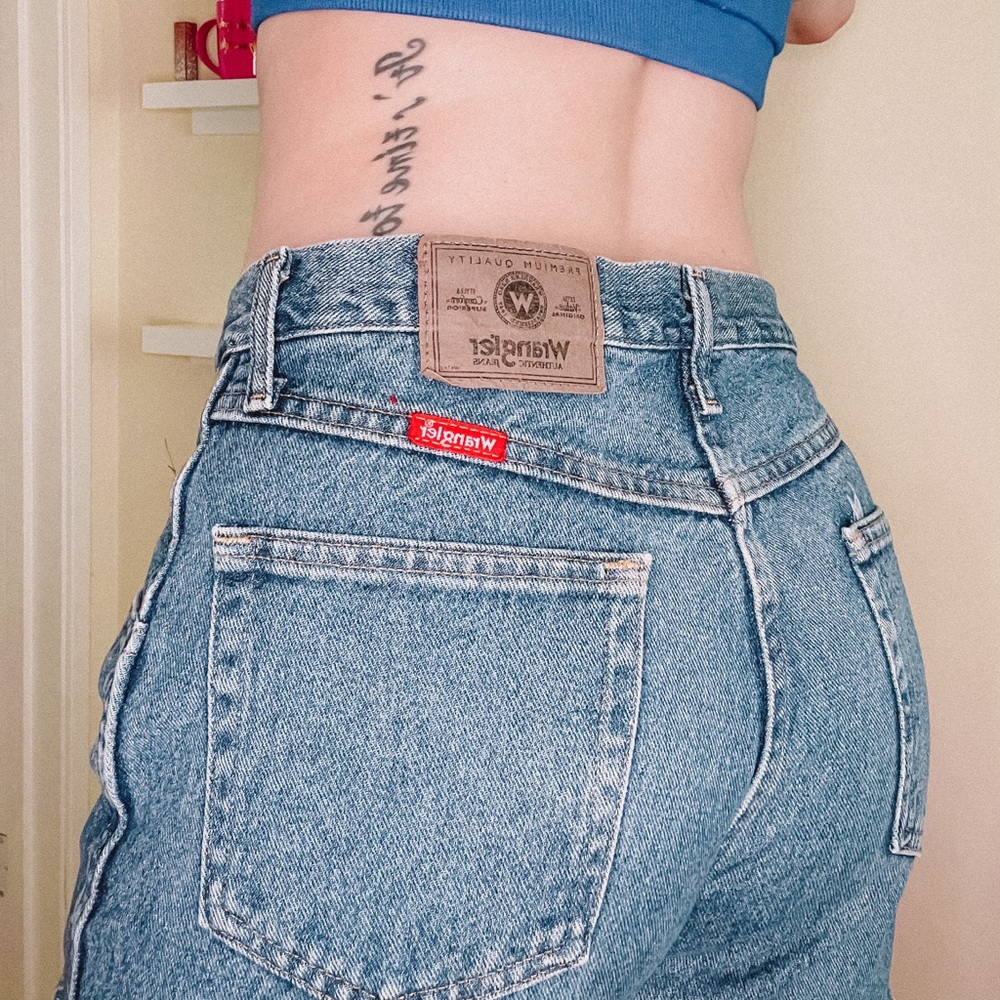 Vintage 1970’s wrangler cut off shorts
